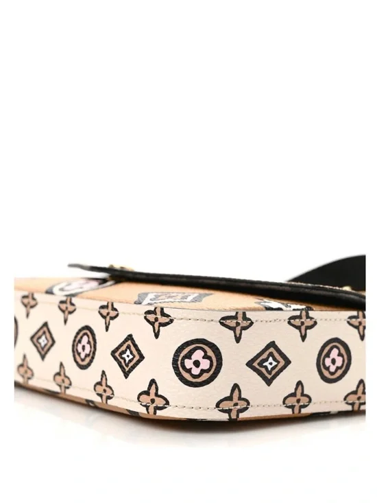LOUIS VUITTON Monogram Wild At Heart Felicie Strap & Go Arizona Creme - Picture 4 of 9